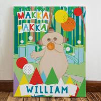 Personalised Makka Pakka Canvas Print Extra Image 1 Preview